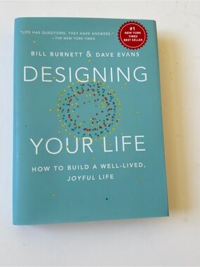 Designing Your Life by Bill Burnett & Dave Evans — Teal Hardcover